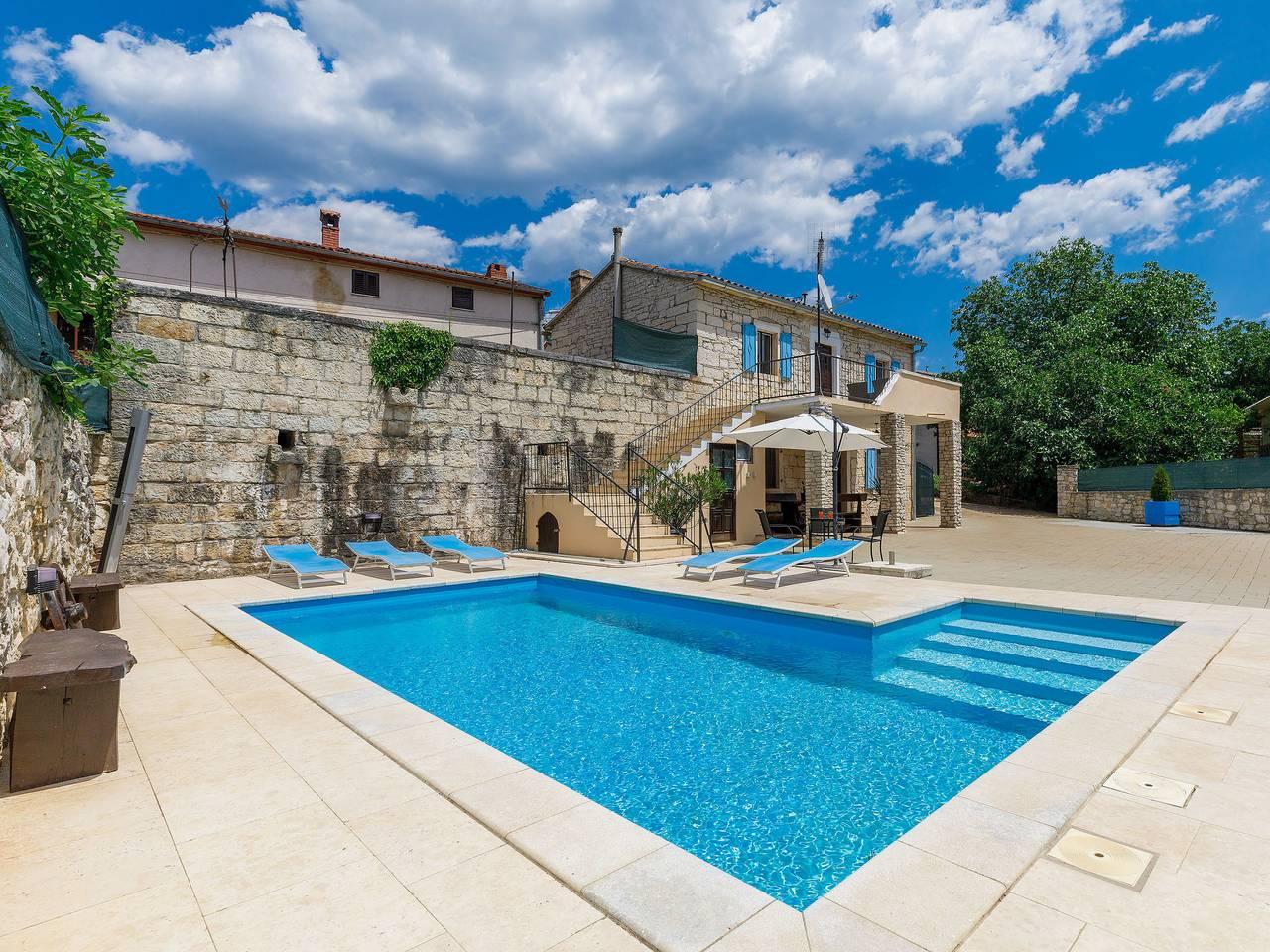 Vakantiehuis met privézwembad en zwembad in Brajkovići, Centraal Istrië, Kroatië voor 5 personen foto 24