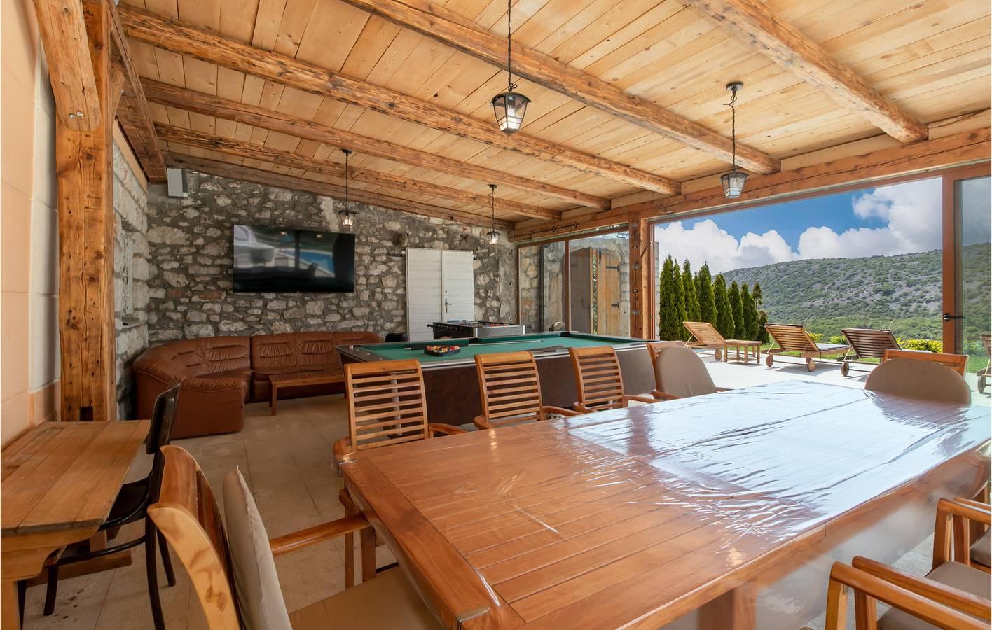 Ruim appartement van 154 m² met terras, parkeerplaats in Bribir, Primorje-Gorski Kotar, Kroatië voor 8 personen foto 22