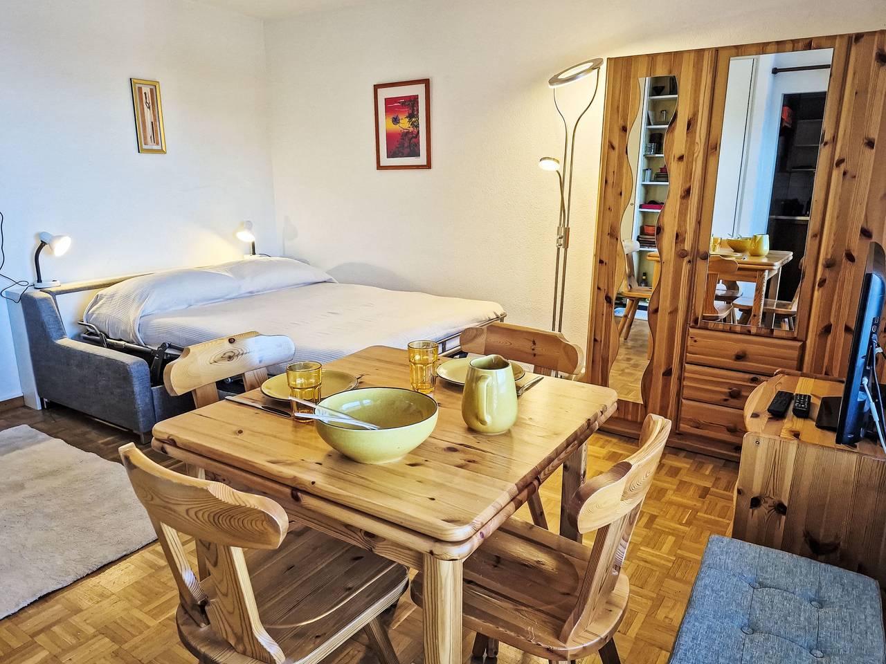 Vakantieappartement met sauna en binnenzwembad in Randogne, Zwitserland voor 2 personen foto 9