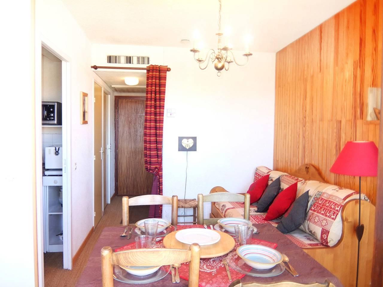 Vakantieappartement met 1 slaapkamer en balkon in La Toussuire, Fontcouverte-la Toussuire, Frankrijk voor 4 personen foto 2