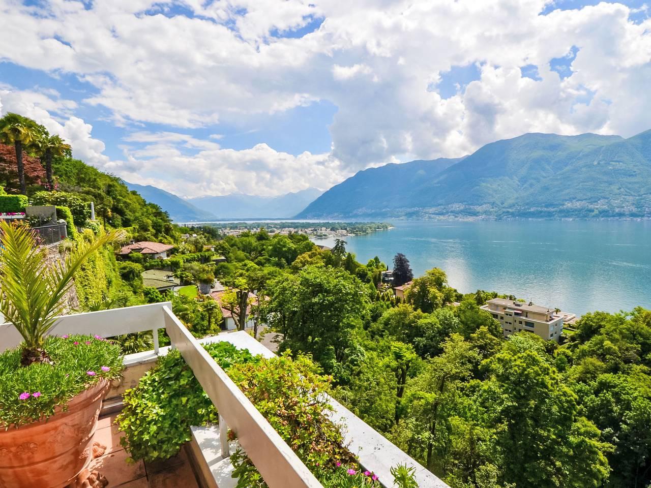 Lakeview App 501 in Ascona, Ticino Alpen en Verbano, Zwitserland voor 2 personen foto 19