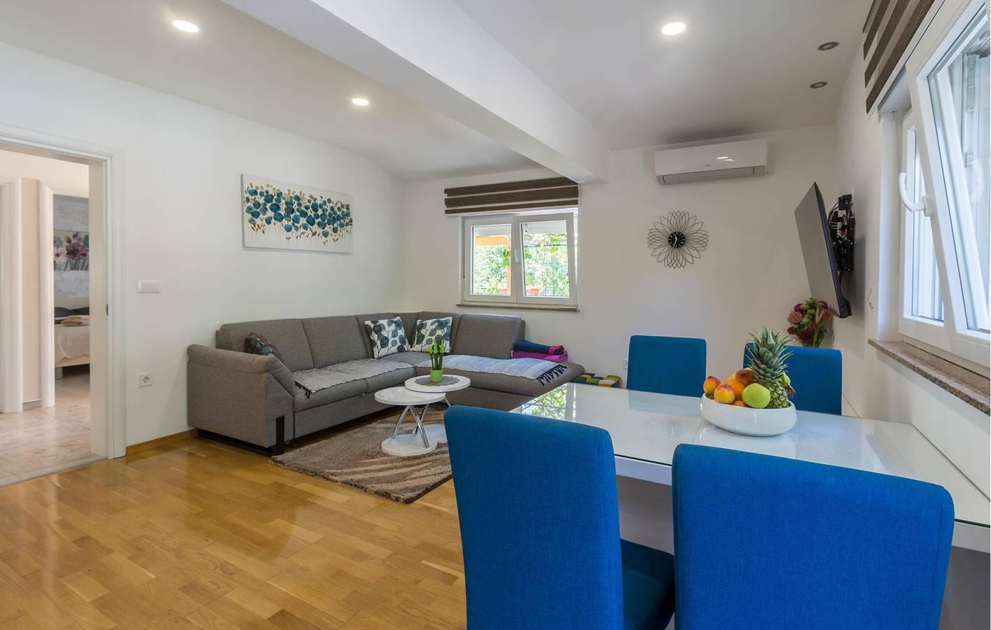 Charmant, op 2 km van het strand: gezellig appartement met zwembad in Pula-Medulin, Vintijan, Kroatië voor 6 personen foto 19