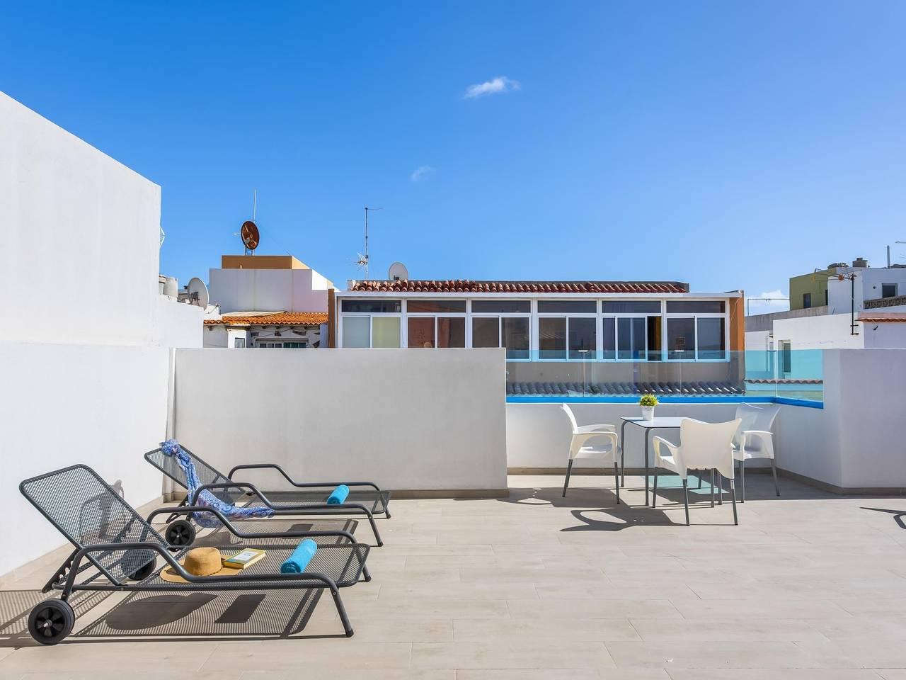 Vakantieappartement met 25 m² en 1 slaapkamer in Los Abrigos, Granadilla de Abona, Spanje voor 2 personen foto 24