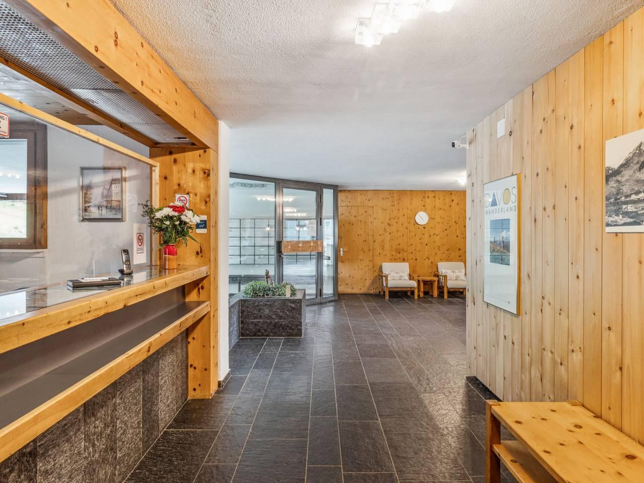 Vakantieappartement met sauna en binnenzwembad in Flüelapass, Davos, Zwitserland voor 2 personen foto 15