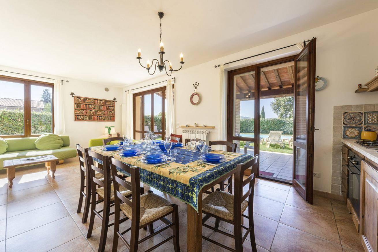 Vakantiehuis met privézwembad en zwembad in Lucignano, Chianti, Italië voor 12 personen foto 19
