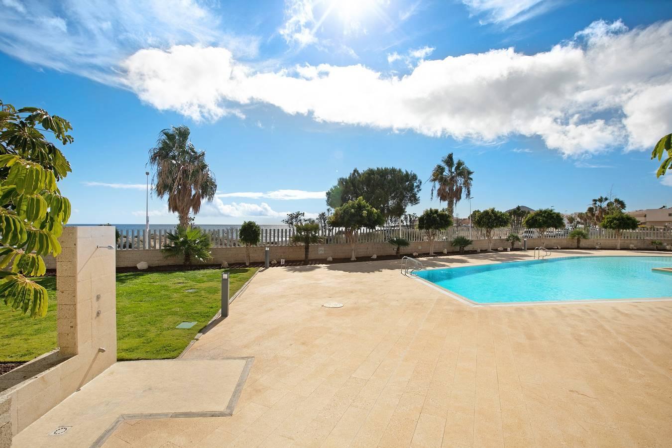Appartement Edificio Los Martines met zeezicht, zwembad & in Los Martínez, Granadilla de Abona, Spanje voor 3 personen foto 24