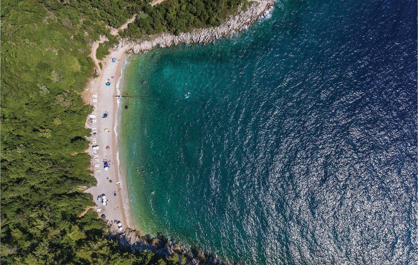 Appartement op de begane grond met uitzicht op zee, terras en op 100 in Rabac, Labin-Rabac, Kroatië voor 3 personen foto 19