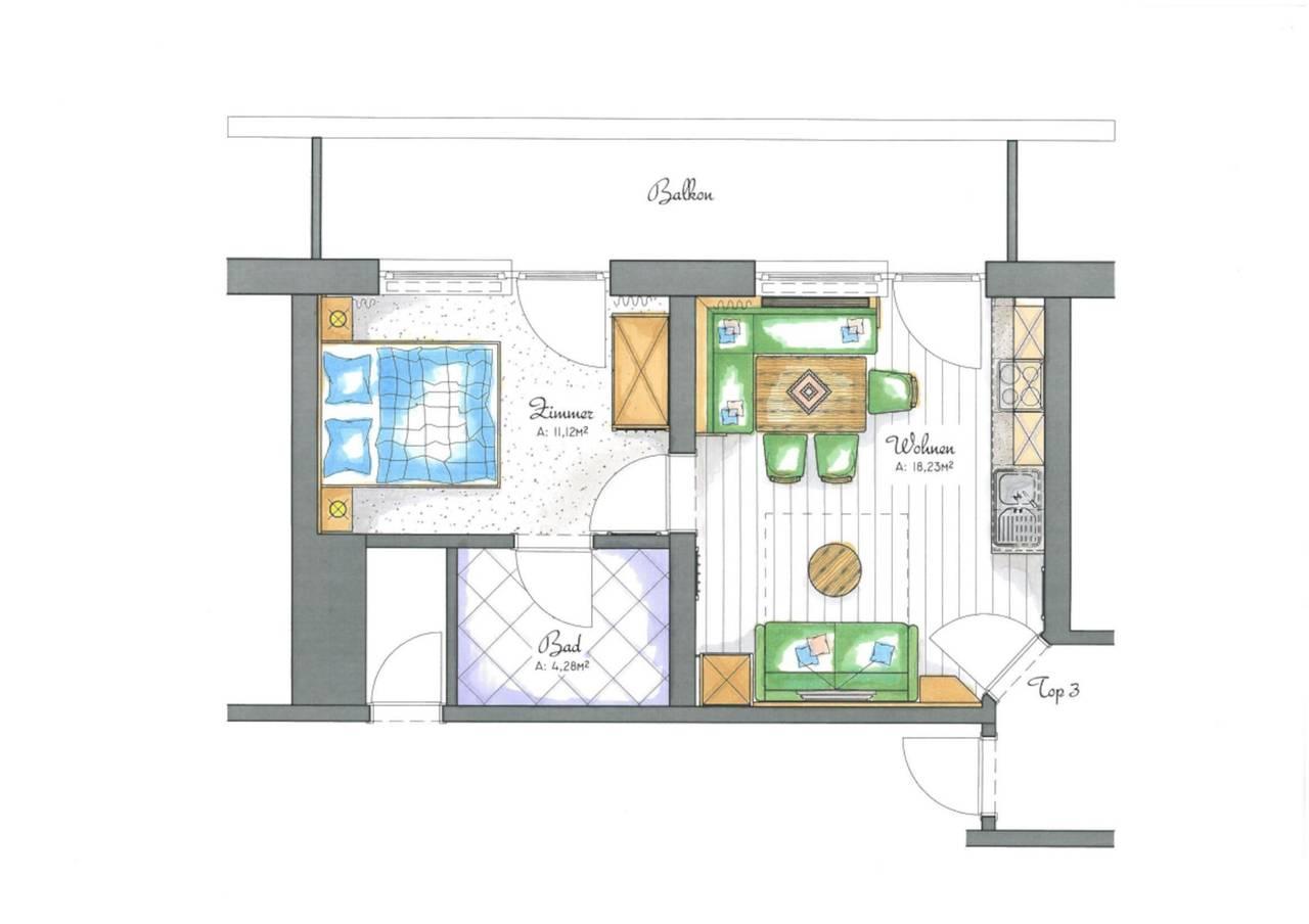 Vakantieappartement in Pinzgau, Oostenrijk voor 4 personen foto 7