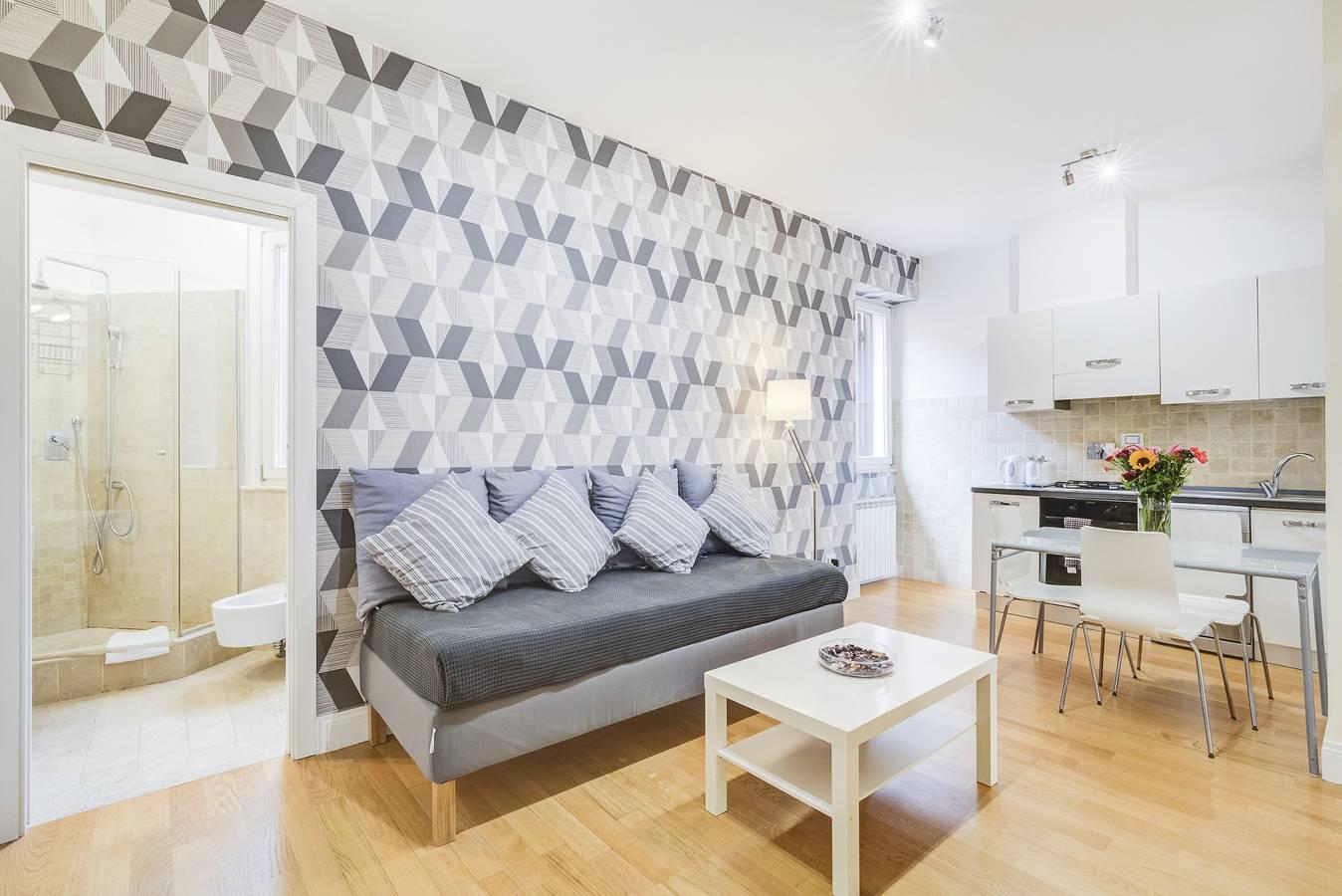 Gonfalone Residence Viola in Centrum van Rome, Rome, Italië voor 3 personen foto 19