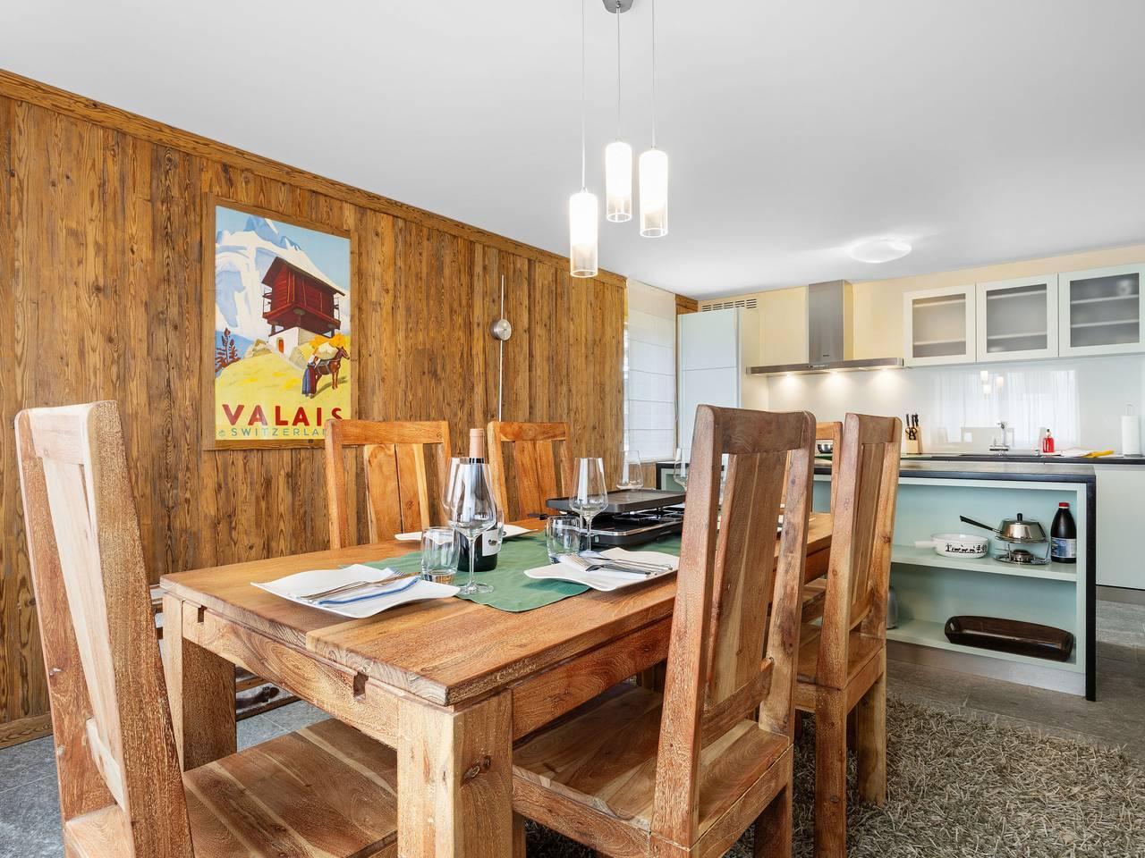 Vakantieappartement met sauna en 3 slaapkamers en balkon in Zermatt, Walliser Alpen, Zwitserland voor 6 personen foto 11