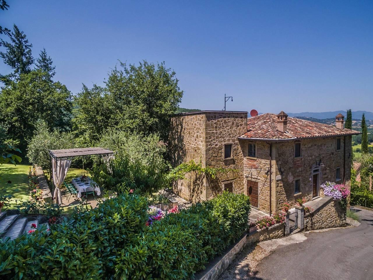 Torre Del Cielo in Monterchi, Valtiberina, Italië voor 10 personen foto 22