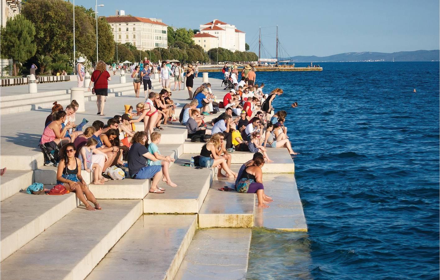Gezellig appartement op 400 meter van het strand, met wifi in Zadar Stad, Zadar, Kroatië voor 5 personen foto 19