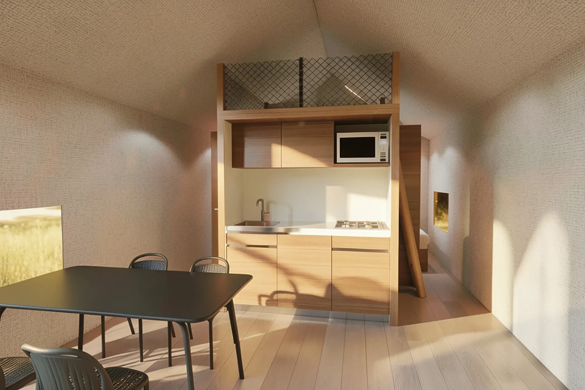4 persoons hottub glampingtent foto 5