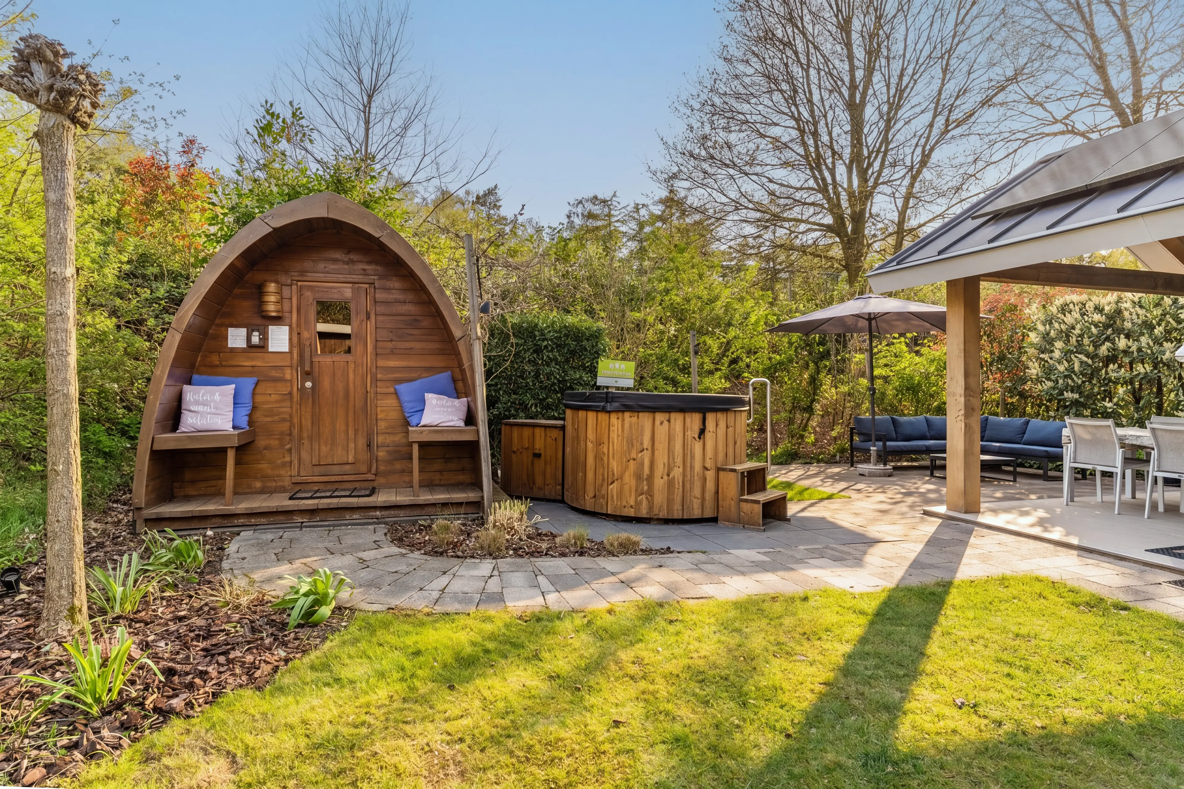 5-persoons Wellness Lodge foto 4