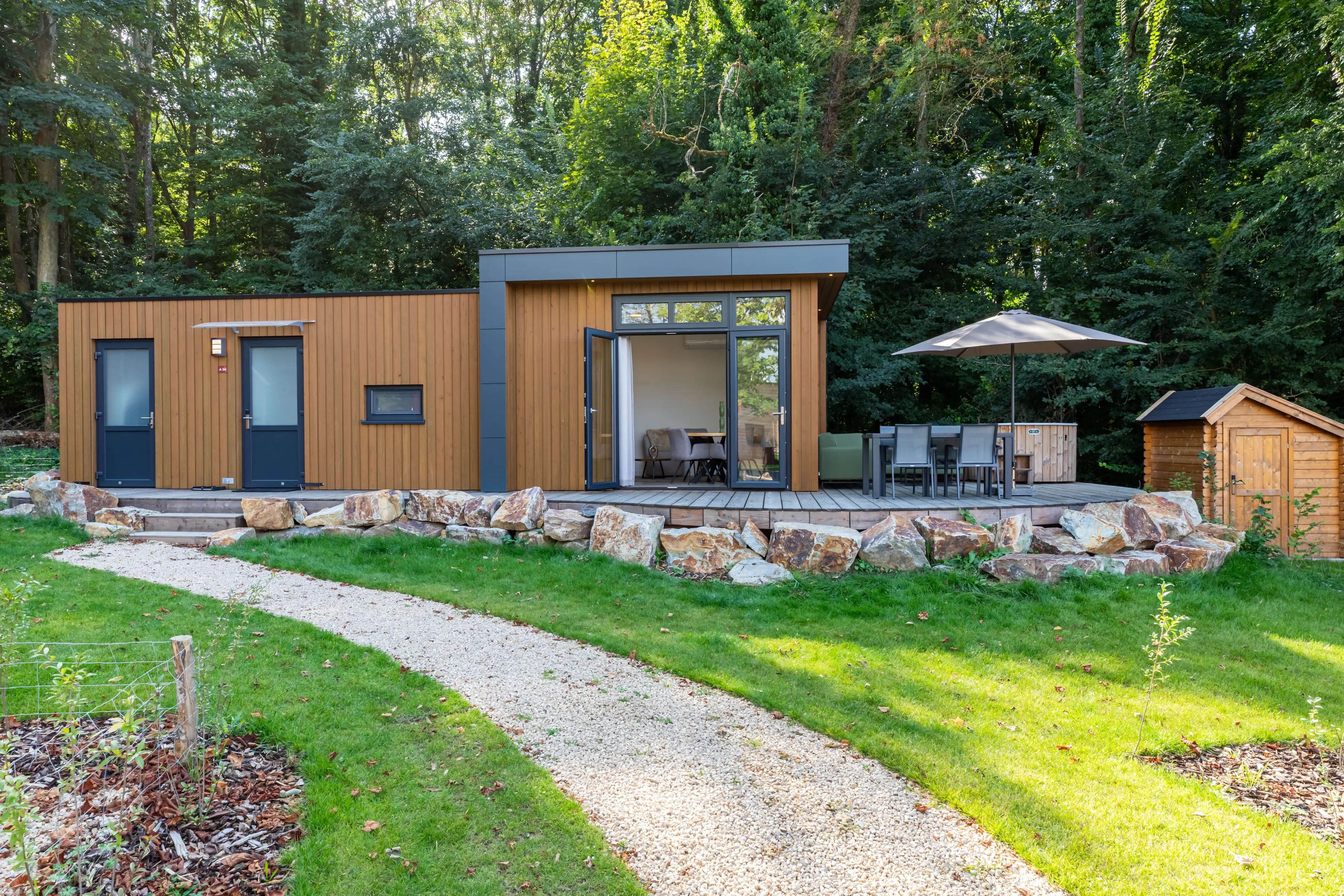 4-persoons lodge foto 2
